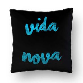 ALMOFADA - VIDA NOVA POP ART - 42 X 42 CM