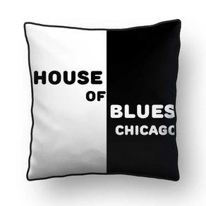 ALMOFADA - HOUSE OF BLUES CHICAGO - 42 X 42 CM