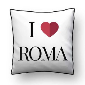 ALMOFADA - I LOVE ROMA - 42 X 42 CM