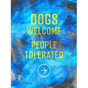 WELCOME DOGS_BLUE