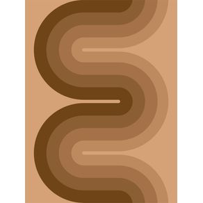 COLORED WAVE - BROWN WAVE