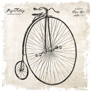 PENNY-FARTHING ORDINARY VINTAGE BICYCLE BIKE BICICLETA ANTIGA