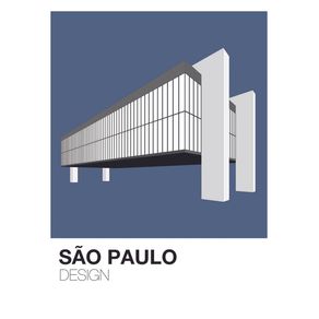 SÃO PAULO DESIGN-ARTE MASP AZUL