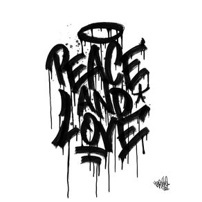 PEACE AND LOVE TAG