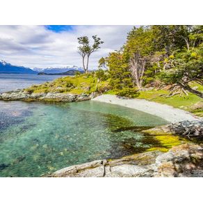 PEQUENA PRAIA NO PARQUE NACIONAL TIERRA DEL FUEGO