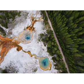 YELLOWSTONE NATIONAL PARK - THE POOLS