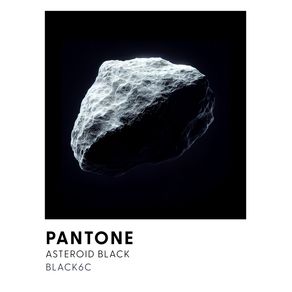 ASTEROID BLACK PANTONE