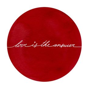 LOVE IS THE ANSWER RED Q