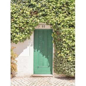 OVERGROWN DOOR IN PORTUGAL