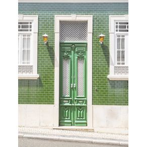 GREEN PORTUGESE DOOR
