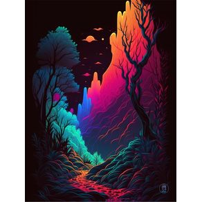 NEON FOREST BY AI