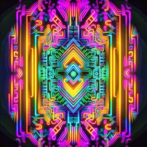 NEON TRIBAL 06 BY AI