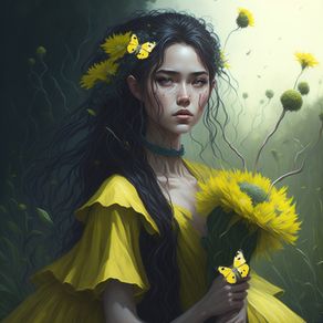 THE GIRL IN YELLOW 02 BY AI
