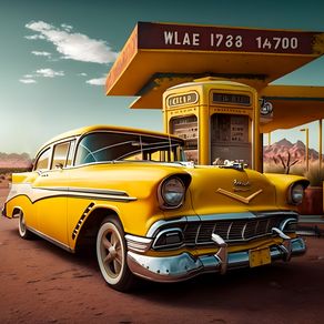 BUICK AMARELO BY AI