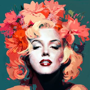 MARILYN WITH BLOSSOMS I