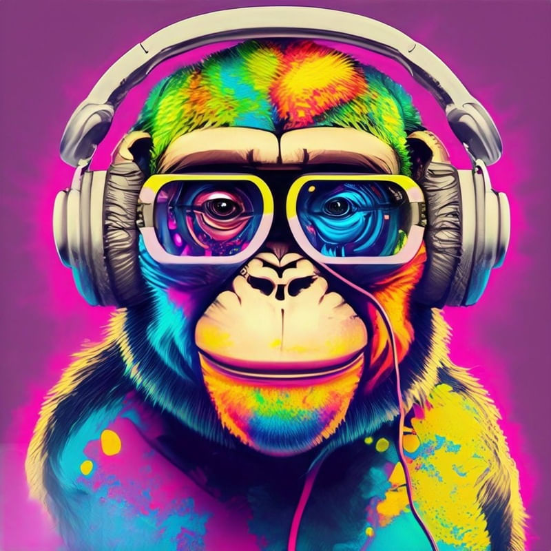 Macaco--prego em PRINTS - Animais - Animais 2 – urbanarts