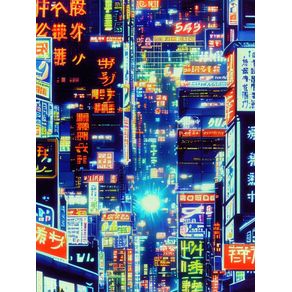 NEON TOKYO CITY BY AI