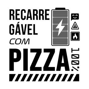 RECARREGÁVEL COM PIZZA