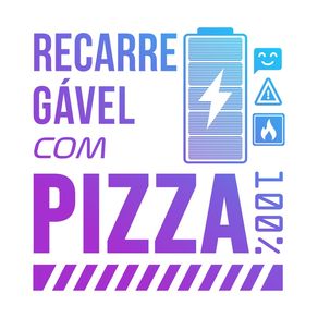 RECARREGÁVEL COM PIZZA - NEON