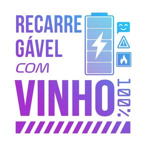 RECARREGÁVEL COM VINHO - NEON