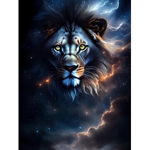 LION IN THE SPACE 2 BY AI
