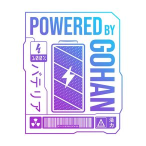 POWERED BY GOHAN - NEON LABEL