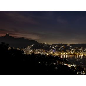 RIO DE JANEIRO NIGHT LANDSCAPE