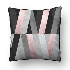 ALMOFADA - MARBLE AND PINK 06 - 42 X 42 CM