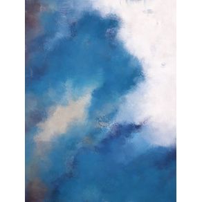 ABSTRAT BLUE PAINTING