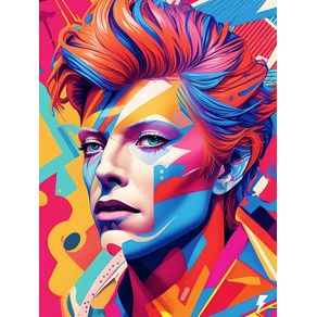 COLORFUL BOWIE 002 BY AI