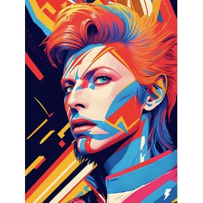 COLORFUL BOWIE 003 BY AI