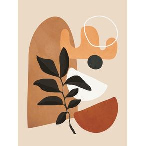 MINIMAL ABSTRACT SHAPES-LEAVES 1