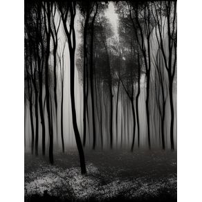 DARK FOREST IN THE FOG - BY AI
