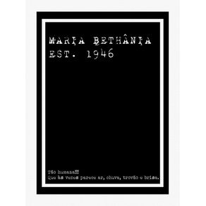 MARIA BETHÂNIA EST. 1946
