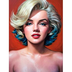 MARILYN FACE BY AI