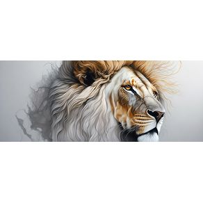 LION GRAFFITTI I BY AI