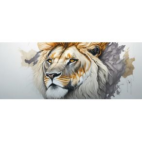 LION GRAFFITTI II BY AI
