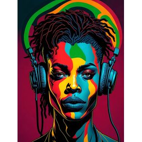 AFRO WOMAN POP BY AI