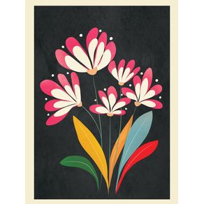 MID-CENTURY ABSTRACT FLOWERS 02