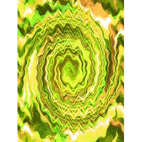 GREEN GROOVY SWIRL MARBLE ABSTRACT