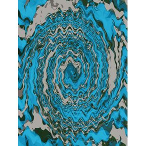 IN THE RAIN - GROOVY MARBLE WAVY SWIRL ABSTRACT