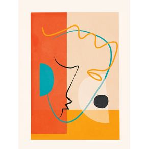 ABSTRACT FACE LINE DESIGN 06