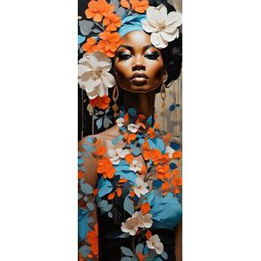 AFRO FLORES IV BY AI