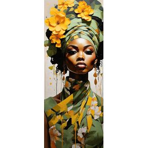 AFRO FLORES VI BY AI