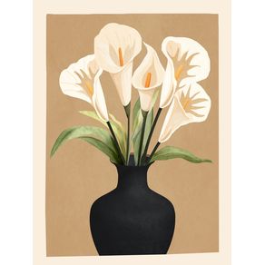 A VASE WITH CALLA LILIES 02