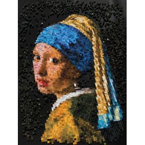 ANOTHER DICE GIRL WITH A PEARL EARRING