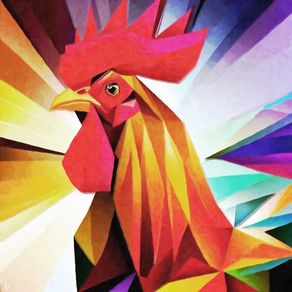 GEOMETRIC ROOSTER