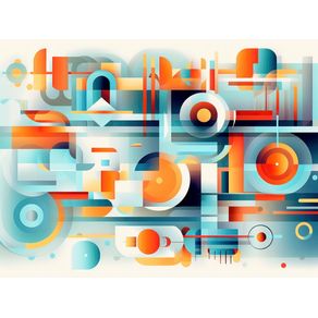 AMAZING COLORFUL SHAPES COMBINATION BY AI