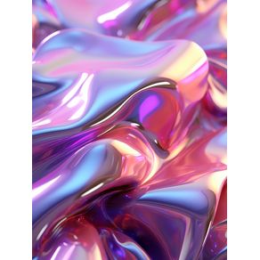 ABSTRACT HOLOGRAPHIC GLOSS IRIDESCENCE - 2 - BY AI