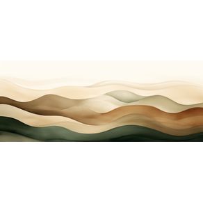 ABSTRACT WATERCOLOR MINIMALIST LANDSCAPE - 7 - BY AI